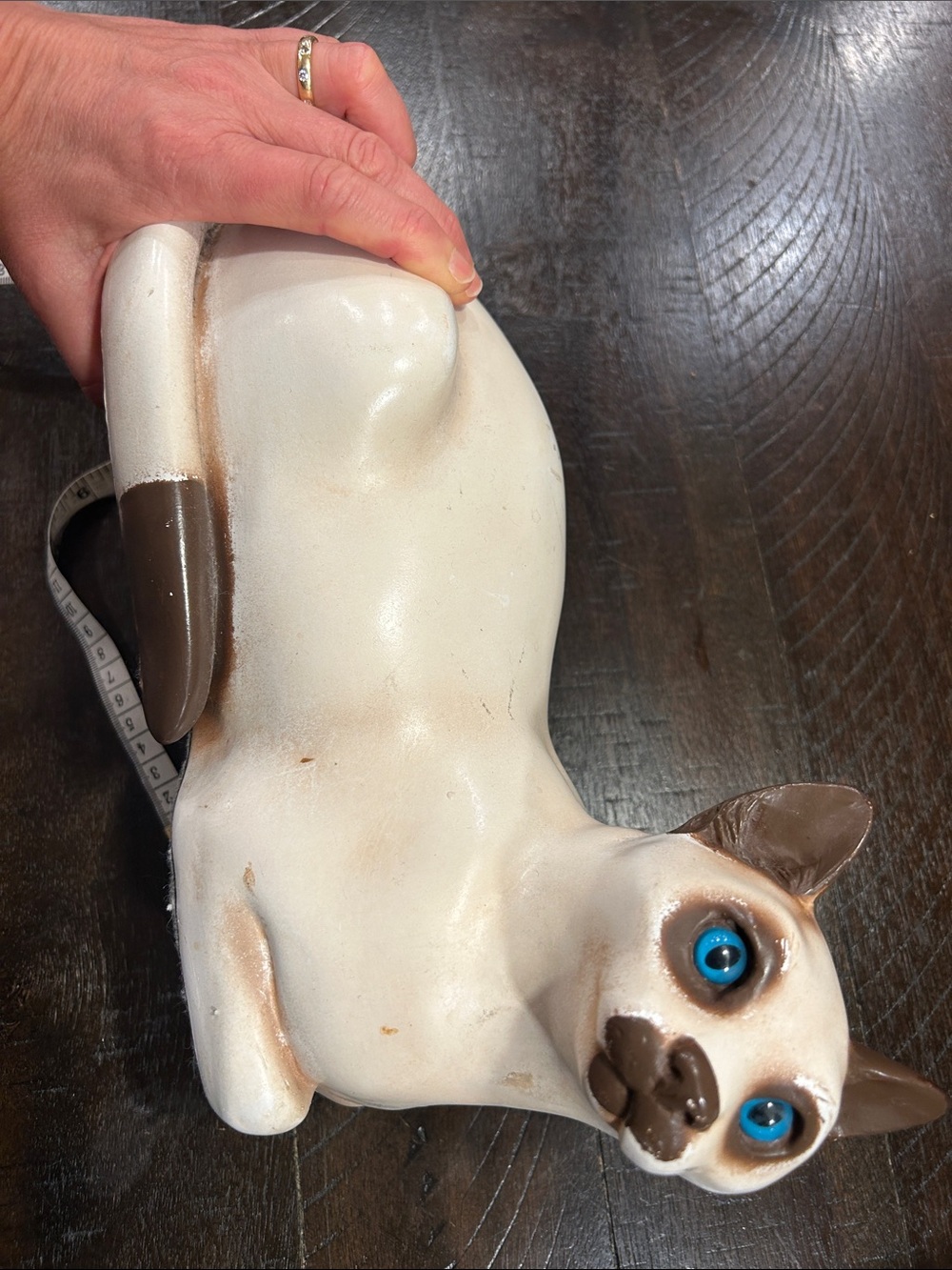 Vintage 1983 Universal Statuary Siamese Cat Figurine image 4
